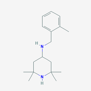 (2-Methyl-benzyl)-(2,2,6,6-tetramethyl-piperidin-4-yl)-amine