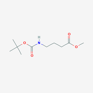molecular formula C10H19NO4 B2402578 4-((叔丁氧羰基)氨基)丁酸甲酯 CAS No. 85909-04-2