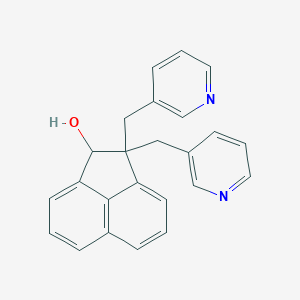 molecular formula C24H20N2O B240259 2,2-Bis(3-pyridinylmethyl)-1,2-dihydro-1-acenaphthylenol 