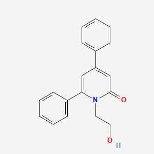 1-(2-Hydroxyethyl)-4,6-diphenylpyridin-2-one