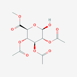 molecular formula C13H18O10 B2402639 2,3,4-三-O-乙酰-β-D-葡萄糖醛酸甲酯 CAS No. 73464-50-3