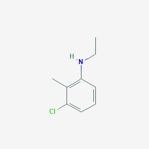 3-chloro-N-ethyl-2-methylaniline