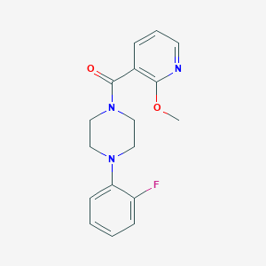 (4-(2-Fluorophenyl)piperazin-1-yl)(2-methoxypyridin-3-yl)methanone