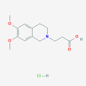 3-(6,7-Dimethoxy-3,4-dihydro-1H-isoquinolin-2-YL)-propionic acid hydrochloride
