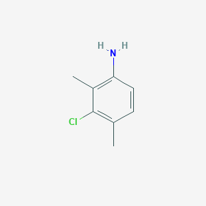 molecular formula C8H10ClN B2402770 3-Chloro-2,4-dimethylaniline CAS No. 40625-24-9