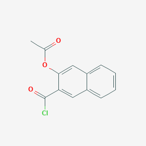 2-Naphthalenecarbonyl chloride, 3-(acetyloxy)-