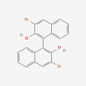 molecular formula C20H12Br2O2 B2402858 (S)-(-)-3,3'-Dibromo-1,1'-bi-2-naphthol CAS No. 111795-43-8; 119707-74-3; 149821-06-7