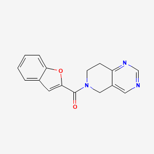 benzofuran-2-yl(7,8-dihydropyrido[4,3-d]pyrimidin-6(5H)-yl)methanone