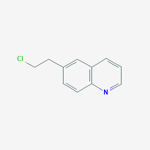 molecular formula C11H10ClN B2403002 6-(2-Chloroethyl)quinoline CAS No. 1354353-23-3