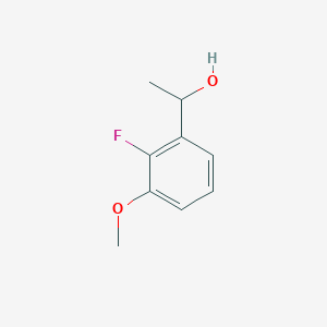 molecular formula C9H11FO2 B2403008 1-(2-氟-3-甲氧基苯基)乙醇 CAS No. 1509853-82-0