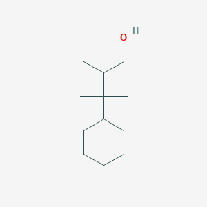 3-Cyclohexyl-2,3-dimethylbutan-1-ol