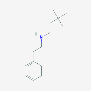 3,3-dimethyl-N-phenethylbutan-1-amine