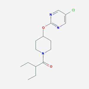 1-[4-(5-Chloropyrimidin-2-yl)oxypiperidin-1-yl]-2-ethylbutan-1-one