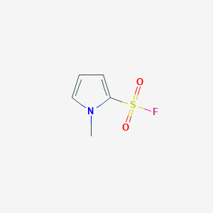 molecular formula C5H6FNO2S B2403077 1-methyl-1H-pyrrole-2-sulfonyl fluoride CAS No. 1909312-64-6