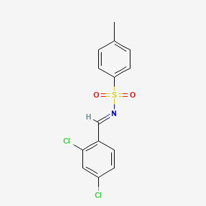 (E)-N-(2,4-dichlorobenzylidene)-4-methylbenzenesulfonamide