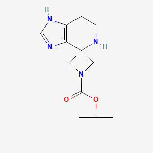 Tert-butyl 1',5',6',7'-tetrahydrospiro[azetidine-3,4'-imidazo[4,5-c]pyridine]-1-carboxylate