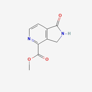 Methyl 1-oxo-2,3-dihydropyrrolo[3,4-c]pyridine-4-carboxylate