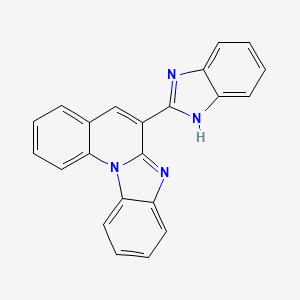 6-(1H-benzimidazol-2-yl)benzimidazo[1,2-a]quinoline
