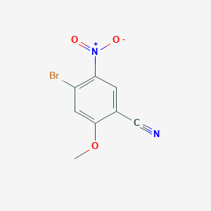 4-Bromo-2-methoxy-5-nitrobenzonitrile