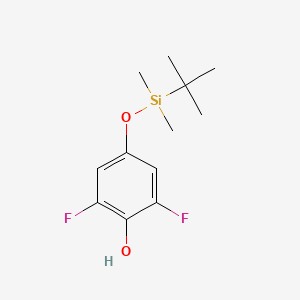 4-[(Tert-butyldimethylsilyl)oxy]-2,6-difluorophenol