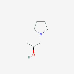 molecular formula C7H15NO B2403359 (2S)-1-(pyrrolidin-1-yl)propan-2-ol CAS No. 1187307-97-6