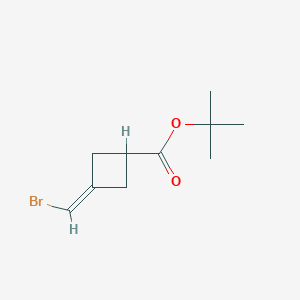 Tert-butyl 3-(bromomethylidene)cyclobutane-1-carboxylate