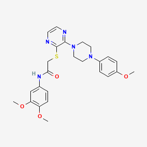 6-ethyl-N-[3-(3-methylpiperidin-1-yl)propyl]-1-phenyl-3-(2-thienyl)-1,6-dihydropyrrolo[2,3-c]pyrazole-5-carboxamide