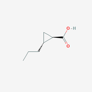 (1R,2R)-2-propylcyclopropane-1-carboxylic acid