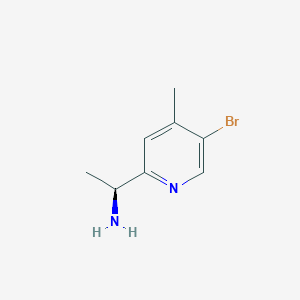 (1S)-1-(5-bromo-4-methyl(2-pyridyl))ethylamine