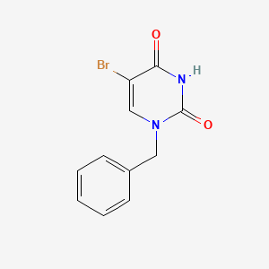 1-Benzyl-5-bromo-1,2,3,4-tetrahydropyrimidine-2,4-dione