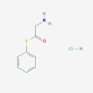S-Phenyl 2-aminoethanethioate;hydrochloride
