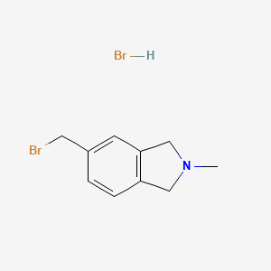 5-(Bromomethyl)-2-methylisoindoline hydrobromide