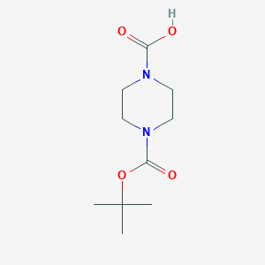 molecular formula C10H18N2O4 B2403583 4-(Tert-butoxycarbonyl)piperazine-1-carboxylic acid CAS No. 356517-38-9