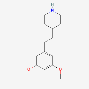 4-[2-(3,5-Dimethoxyphenyl)ethyl]piperidine