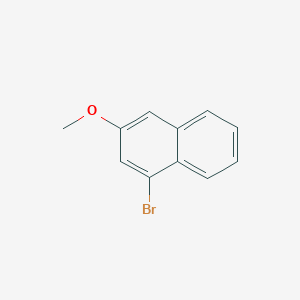 molecular formula C11H9BrO B2403630 1-Bromo-3-methoxynaphthalene CAS No. 5111-34-2