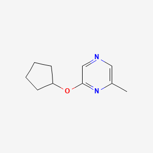 2-(Cyclopentyloxy)-6-methylpyrazine