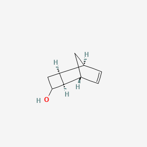 molecular formula C9H12O B2403697 (1R,2R,5S,6S)-Tricyclo[4.2.1.02,5]non-7-en-3-ol CAS No. 2551076-39-0