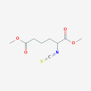 molecular formula C9H13NO4S B2403700 2-异硫氰酸己二酸二甲酯 CAS No. 957043-76-4