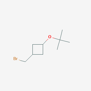 (1S,3s)-1-(bromomethyl)-3-(tert-butoxy)cyclobutane