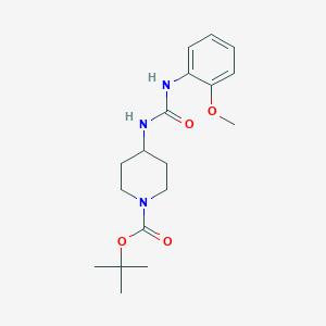 tert-Butyl 4-[3-(2-methoxyphenyl)ureido]piperidine-1-carboxylate
