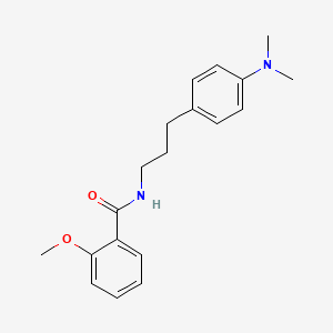 B2403902 N-(3-(4-(dimethylamino)phenyl)propyl)-2-methoxybenzamide CAS No. 953197-07-4
