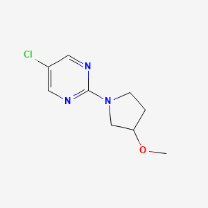 5-Chloro-2-(3-methoxypyrrolidin-1-yl)pyrimidine