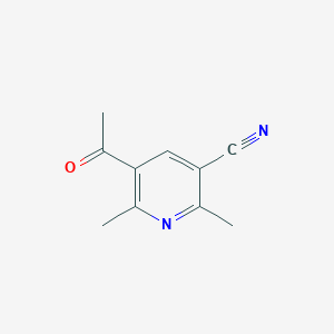 molecular formula C10H10N2O B2403941 5-Acetyl-2,6-dimethylnicotinonitrile CAS No. 24234-56-8