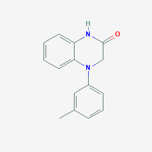 4-(3-Methylphenyl)-1,3-dihydroquinoxalin-2-one