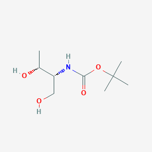 molecular formula C9H19NO4 B2404047 叔丁基((2R,3R)-1,3-二羟基丁烷-2-基)氨基甲酸酯 CAS No. 99216-67-8