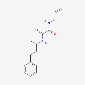 molecular formula C15H20N2O2 B2404056 N1-allyl-N2-(4-phenylbutan-2-yl)oxalamide CAS No. 920231-75-0