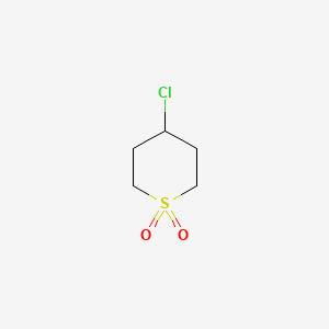 molecular formula C5H9ClO2S B2404096 4-氯四氢-2H-噻喃 1,1-二氧化物 CAS No. 38690-85-6