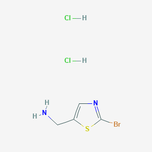 (2-Bromothiazol-5-yl)methanamine dihydrochloride