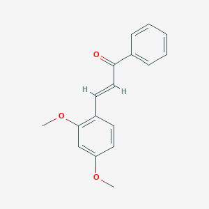 molecular formula C17H16O3 B2404131 (2E)-3-(2,4-二甲氧基苯基)-1-苯基丙-2-烯-1-酮 CAS No. 170087-97-5