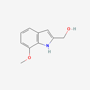 molecular formula C10H11NO2 B2404162 (7-methoxy-1H-indol-2-yl)methanol CAS No. 30464-83-6